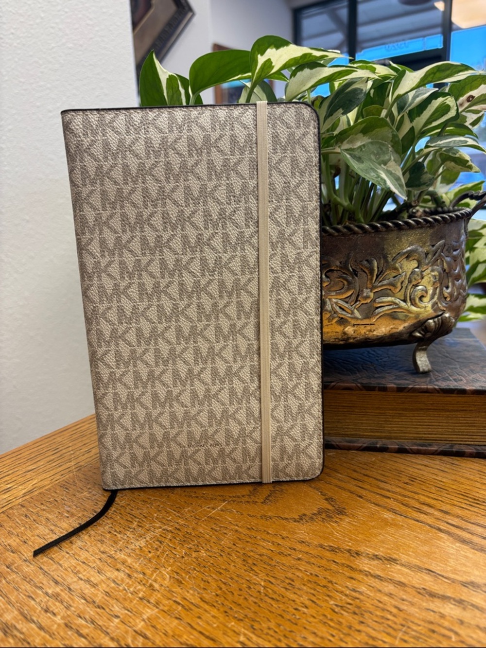 Michael Kors, leather notebook NWOT
